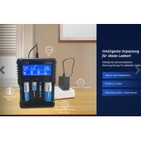 4- Fach Ladegerät Intelligent VX4 - XTARLieferumfang: 1 x 4- Fach Ladegerät Intelligent VX4 - XTAR&nbsp;Intelligentes Ladegerät mit 4 VX4-Steckplätzen von XTAR.Stromeingang: PD2.0 (12V 1.67A), QC3.0 (9V 2A)/5V 2A.Kompatible Akkus: 1.2V Ni-MH, 3.2V LiFePO4, 1.5V Li-Ion, 3.6/3.7V Li-Ion.Akzeptierte Batteriegröße: 10-32mmØ/L: 34-80mm.Ladestrom (pro Anzahl eingelegter Akkus): 3A x 1/2A x 2/1A x 4/0.5A x 4/0.25A x 4.Ladeabschaltspannung: 4.20 ± 0.05V.16426Xtar Charger46,00&nbsp;CHFsmoke-shop.ch46,00&nbsp;CHF