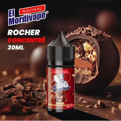 El Mordjvape Rocher 30ml - Cebueno Aroma (DIY)El Mordjvape Rocher 30ml - Cebueno Aroma (DIY)Genießen Sie den unwiderstehlichen Genuss einer cremigen Schokolade, die mit gerösteten Haselnusssplittern bestreut ist.Geschmack: Geschmack: süß wie Schokolade 30ml Flasche16427CEBUENO - Liquids und Aromen FR13,90 CHFsmoke-shop.ch13,90 CHF