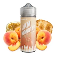 Jam Monster Peach - 0mg 100ml Shortfill