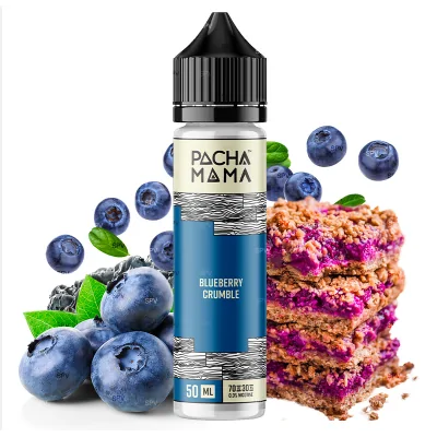 Pacha Mama Blueberry Crumble 50ml 0mg shortfill e-liquidPacha Mama Blueberry Crumble 50ml 0mg shortfill e-liquidHigh Premium Liquid aus den USAGeschmack:Warmer, herzhafter Crumble gebacken mit köstlich reifen Blaubeeren.Blueberry Crumble von Pacha Mama kommt als 50ml Vape-Saft mit 0 Nikotin. Es gibt Platz für Nikotin, wenn Sie es wünschen.70% / 30% | VG / PGMischverhältnis:70 VG / 30 PGNikotinstärke: 0mgShortfill&nbsp;13032Pacha Mama18,90&nbsp;CHFsmoke-shop.ch18,90&nbsp;CHF