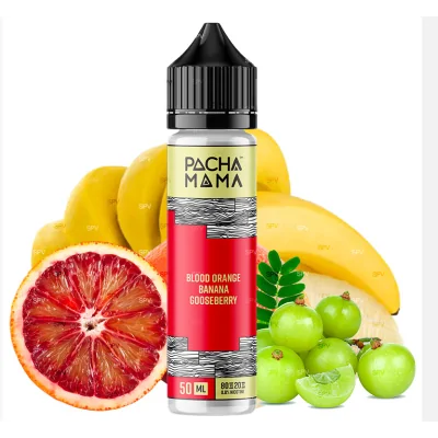 50 ml Pacha Mama Blood Orange Banana Goosberry 0mgLieferumfang:&nbsp;&nbsp;50 ml Pacha Mama Blood Orange Banana Goosberry&nbsp; 0mgHigh Premium Liquid aus den USAGeschmack: Mischung aus Blutorangen&nbsp; ummantelt von Bananen&nbsp;und frisch gepflückte JohanissbeereMischverhältnis: 80 VG / 20 PGNikotinstärke: 0mg&nbsp;6495Pacha Mama18,90&nbsp;CHFsmoke-shop.ch18,90&nbsp;CHF
