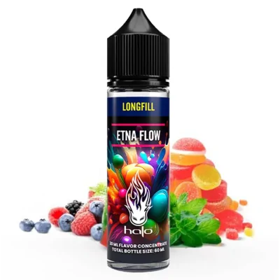 Halo - Etna Flow - Liquid Longfill Aroma 20ml (DIY)Lieferumfang: Halo - Etna Flow - Liquid Longfill Aroma 20ml (DIY)Lass dich mitreissen von der explosiven Geschmackskombination des Etna Flow Longfill Aromas von Halo. Dieses meisterhafte Aroma vereint saftig-süsse exotische Früchte mit einer angenehmen Frische, die an eine erfrischende Brise auf den Hängen des Ätna erinnert. Aroma nicht pur dampfen ! Zum selbermischen geeignetMischverhälstnis&nbsp; Bis zum Rand mit E-Zigaretten Base füllenGeschmack: Fruchtig, Kaugummi&nbsp;16438Halo USA Liquids 14,90&nbsp;CHFsmoke-shop.ch14,90&nbsp;CHF