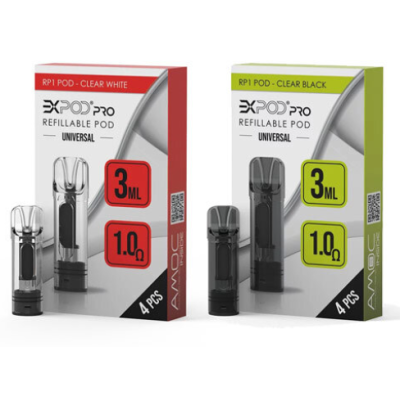 RP1 Expod Pro 3ml Refillable Cartridges - Exvape x4 Pack (Elfa kompatibel)RP1 Expod Pro 3ml Refillable Cartridges - Exvape x4 Pack (Elfa kompatibel)Kompatibel mit ELFA Pro ist ein wiederauffüllbarer leerer Pod für die Elfa Sticks oder Expod Pro SysetmeLieferumfang: 4 befüllbare (leere) Pods Konzeptiert für Elfliq Liquids oder andere Nic Salt Liquids1.0 Ohm Mesh CoilSeitliche Befüllung des Podsdie Elfa Refillable Pods passen auf die Elfa Pro sowie auch auf den Elfa Stick V1 und umgekehrt und Expo Pods16454Elf Bar - Disposable Pods10,90 CHFsmoke-shop.ch10,90 CHF RP1 Expod Pro 3ml Refillable Cartridges - Exvape x4 Pack (Elfa kompatibel)RP1 Expod Pro 3ml Refillable Cartridges - Exvape x4 Pack (Elfa kompatibel)Kompatibel mit ELFA Pro ist ein wiederauffüllbarer leerer Pod für die Elfa Sticks oder Expod Pro SysetmeLieferumfang: 4 befüllbare (leere) Pods Konzeptiert für Elfliq Liquids oder andere Nic Salt Liquids1.0 Ohm Mesh CoilSeitliche Befüllung des Podsdie Elfa Refillable Pods passen auf die Elfa Pro sowie auch auf den Elfa Stick V1 und umgekehrt und Expo Pods16454Elf Bar - Disposable Pods10,90 CHFsmoke-shop.ch10,90 CHF