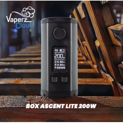 Box Ascent Lite 200W - Vaperz Cloud (2x 18650) - Box ModMit der Ascent Lite Box zeigt uns Vaperz Cloud, dass die Begriffe „kompakt“ und „kolossal“ gar nicht so verschieden sind.Funktioniert mit zwei 18650-Akkus (nicht enthalten).Einstellbare Leistung von 5 bis maximal 200 Watt.Leistungsstarker Chipsatz VC Ascent 200 PCB, die Sicherheit eines elektronischen Mods mit der Leistung eines mechanischen Mods.3 Betriebsarten: Variable Leistung, Bypass, TC. Kompakter 0,96“ OLED-Bildschirm mit anpassbaren Farben.Zerstäuber mit einem Durchmesser von maximal 30 mm werden geflusht.Hergestellt aus CNC-Aluminiumlegierung.16462Vaperz Cloud89,90 CHFsmoke-shop.ch89,90 CHF Box Ascent Lite 200W - Vaperz Cloud (2x 18650) - Box ModMit der Ascent Lite Box zeigt uns Vaperz Cloud, dass die Begriffe „kompakt“ und „kolossal“ gar nicht so verschieden sind.Funktioniert mit zwei 18650-Akkus (nicht enthalten).Einstellbare Leistung von 5 bis maximal 200 Watt.Leistungsstarker Chipsatz VC Ascent 200 PCB, die Sicherheit eines elektronischen Mods mit der Leistung eines mechanischen Mods.3 Betriebsarten: Variable Leistung, Bypass, TC. Kompakter 0,96“ OLED-Bildschirm mit anpassbaren Farben.Zerstäuber mit einem Durchmesser von maximal 30 mm werden geflusht.Hergestellt aus CNC-Aluminiumlegierung.16462Vaperz Cloud89,90 CHFsmoke-shop.ch89,90 CHF