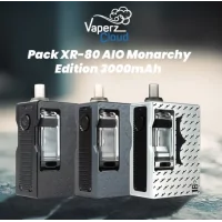 Pack XR-80 AIO Monarchy Edition 3000mAh - Vaperz Cloud vers. Farben