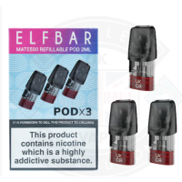 Elf Bar Mate 500 Refillable Pod - 3 Pods (Auffüllbar)Die Pods sind mit dem Mate500-Gerät kompatibel und bieten ein großartiges Nikotinabgabesystem, sie nutzen auch einen 1,2ohm-Pod und bieten einen Mouth To Lung-Vaping-Stil, um das Gefühl eines Zuges einer Zigarette genauer zu erzeugen. Jede Packung enthält 3 Pods.Liferumfang:  1 Pack mit 3 Pods Die Mate500 sind mit der Elf Bar Mate 500 und RF350 kompatibel14463Elf Bar - Disposable Pods11,90 CHFsmoke-shop.ch11,90 CHF