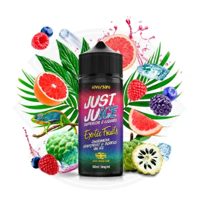 100 ML CHERIMOYA, GRAPEFRUIT & BERRIES BY JUST JUICE - shortfillLieferumfang: 100 ML CHERIMOYA, GRAPEFRUIT & BERRIES BY JUST JUICE - shortfillGeschmack: Dieses für die Inka-Königsherrschaft angebaute subtropische Fruchtnikotinsalz flüssig aus unserem exotischen Sortiment bietet Ihnen eine berauschende Geschmackskombination gepaart mit erfrischenden Grapefruits und Beeren, die Sie sabbern lassen und mehr verlangen lassen.Diese subtropische Frucht aus unserem Sortiment an exotischen Früchten wurde für die Könige der Inka kultiviert und bietet Ihnen eine berauschende Geschmackskombination, gepaart mit erfrischenden Grapefruits und Beeren, die Sie sabbern lassen und nach mehr verlangen.Cherimoya, Grapefruit & Beeren von Just Juice kommt in einer 50ml Shortfill mit 0mg Nikotin. Bei Bedarf kann ein zusätzlicher Nikotinstoß hinzugefügt werden.70% VG / 30% PG 12017Just Juice - Superier24,80 CHFsmoke-shop.ch24,80 CHF 100 ML CHERIMOYA, GRAPEFRUIT & BERRIES BY JUST JUICE - shortfillLieferumfang: 100 ML CHERIMOYA, GRAPEFRUIT & BERRIES BY JUST JUICE - shortfillGeschmack: Dieses für die Inka-Königsherrschaft angebaute subtropische Fruchtnikotinsalz flüssig aus unserem exotischen Sortiment bietet Ihnen eine berauschende Geschmackskombination gepaart mit erfrischenden Grapefruits und Beeren, die Sie sabbern lassen und mehr verlangen lassen.Diese subtropische Frucht aus unserem Sortiment an exotischen Früchten wurde für die Könige der Inka kultiviert und bietet Ihnen eine berauschende Geschmackskombination, gepaart mit erfrischenden Grapefruits und Beeren, die Sie sabbern lassen und nach mehr verlangen.Cherimoya, Grapefruit & Beeren von Just Juice kommt in einer 50ml Shortfill mit 0mg Nikotin. Bei Bedarf kann ein zusätzlicher Nikotinstoß hinzugefügt werden.70% VG / 30% PG 12017Just Juice - Superier24,80 CHFsmoke-shop.ch24,80 CHF