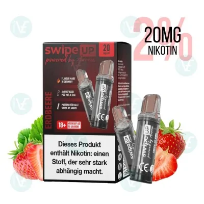 Swipe Up - Pre-Filled Pod (2 Pods) Elfa Pods Kompatibel - 20 mgSwipe Up - Pre-Filled Pod Aprikose 20mg/ml (2%)Die vorbefüllten Pods von Swipe Up sind die perfekte Wahl für alle, die ein einfaches und bequemes Dampferlebnis suchen. Die Pods sind einfach zu verwenden und erfordern kein Nachfüllen oder kompliziertes Setup. Ideal für unterwegs!Vorbefüllte Pods mit intensivem Geschmack16214Elf Bar - Disposable Pods6,80&nbsp;CHFsmoke-shop.ch6,80&nbsp;CHF