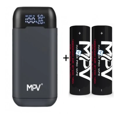 Produktbündle - 1x PFC2 MPV - Schnell-Ladegerät + 2x MPV 21700 - 4000 mAhProduktbündle - 1x PFC2 Schnell-Ladegerät + 2x Samsung 30T 21700 Batterien16291MPV - Master Pro Vape - Batterien und Ladegeräte36,00 CHFsmoke-shop.ch36,00 CHF