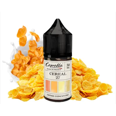 Cereal 27 - Capella France - Aroma 30ml (DIY)Lieferumfang: 1x Cereal 27 - Capella France - Aroma 30ml (DIY)Empfohlene Dosierung:30ml Sweet Cereals Milk 0 mg 10 15 At least 15 days made in France Hinweis:Aromen können NICHT pur gedampft werden. Bitte mit entsprechender Liquid-Basis mischen!   16554Capella Flavours4,10 CHFsmoke-shop.ch4,10 CHF