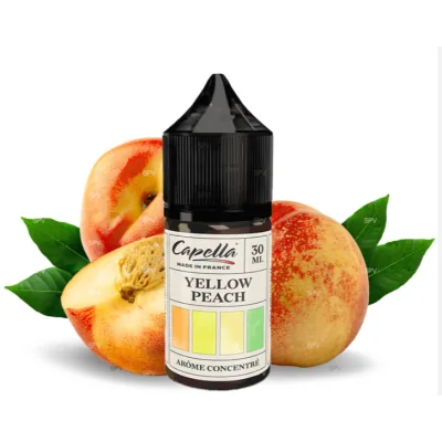 Yellow Peach - Capella France Aroma 30ml (DIY)Yellow Peach - Capella France Aroma 30ml (DIY)30ml Fruity PeachLieferumfang: 1x Toasted Almond - Capella France Aroma 30ml (DIY) 30ml Fruity Peach Capacity (ml)30mlFlavorsFruityAromasPeachNicotine content in mg/ml0 mgRecommended dosage10, 15Maturing TimeFrom 2 to 3 daysCountry of manufacturemade in France16565Capella Flavours7,60 CHFsmoke-shop.ch7,60 CHF