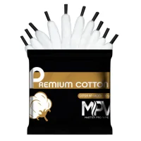 Cotton Laces - Premium Cotton - MVP - 10 Strips Schnürsenkelwatte