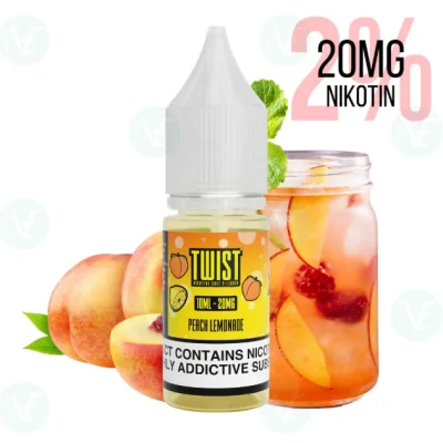 Twist E-Liquids - Peach Lemonade Nicsalt 20mg/mlTwist E-Liquids - Peach Lemonade Nicsalt 20mg/mlGeschmack: Erlebe mit dem Twist E-Liquids - Peach Lemonade Nicsalt (20mg/ml) ein unverwechselbares Geschmackserlebnis. Der süß-fruchtige Pfirsich trifft auf eine spritzige Limonade, während der hohe Nicsalt-Anteil einen sanften Throat-Hit bietet. Ideal für Dampfer, die sowohl Geschmack als auch eine starke Nikotindosis suchen. 50% VG 50% PG20mg/ml Nicsalt für einen kraftvollen Nikotin-Kick.Fruchtig-süßer Pfirsichgeschmack kombiniert mit spritziger Limonade.Perfekt für Pod-Systeme und kleinere E-Zigaretten.16577Twisted Lollies - UK Shortfill5,90 CHFsmoke-shop.ch5,90 CHF