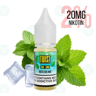 Twist E-Liquids - Artic Cool Mint Nicsalt 20mg/mlTwist E-Liquids - Artic Cool Mint Nicsalt 20mg/mlGeschmack: Twist E-Liquids – Artic Cool Mint Nicsalt 20mg/ml (2%) bietet dir ein einzigartiges Dampferlebnis mit einer ausgewogenen Nikotinstärke von 20mg. Die Nicsalt-Formel sorgt für eine schnelle Nikotinaufnahme und ein sanftes, kratzfreies Gefühl im Hals. Ideal für Einsteiger und erfahrene Dampfer, die einen klaren, angenehmen Dampfgenuss suchen 50% VG 50% PGSanfte und schnelle Nikotinaufnahme dank Nicsalt-TechnologieWeicher, angenehmer Dampf ohne Kratzen im HalsPraktische 10ml Flasche für einfaches Nachfüllen unterwegsIdeal für Einsteiger und erfahrene Dampfer gleichermaßenHochwertige Inhaltsstoffe für ein unvergessliches Dampferlebnis16579Twisted Lollies - UK Shortfill5,90 CHFsmoke-shop.ch5,90 CHF