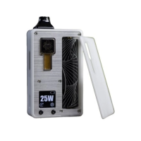 Cthulhu RBA AIO 2 DNA80C White Delrin - Cthulhu ModCthulhu Mods stellt die zweite Version seiner beliebten Boro-kompatiblen AIO vor, die mit einer eleganten weißen Delrin-Oberfläche und dem berühmten DNA80C-Chipsatz von Evolv ausgestattet ist.Funktioniert mit einem 18650-Akku (nicht im Lieferumfang enthalten).Die Leistung kann von 1 bis 80 Watt eingestellt werden.Leistungsstarker und zuverlässiger Evolv DNA80C Chipsatz, der über das Escribe-Tool vollständig angepasst werden kann.RBA-Tank Tree mit einer Kapazität von 5,5ml und Befüllung von vorne.Single Coil Tray ermöglicht ein einfaches Anbringen der Vorrichtungen.Airflow einstellbar über 7 austauschbare Pins (1.0, 1.2, 1.6, 2.0, 2.5, 3.0 und 3.4mm), perfekt für RDL- bis DL-Züge.Verstellbarer positiver Pin, um auf alle Boro-Tanks passen zu können.Kompatibel mit allen RBA-Brücken.Vollständig aus weißem, maschinell hergestelltem Delrin gefertigt.Klares, gut lesbares OLED-Display.16587CTHULHU MOD - BORO AIO159,90 CHFsmoke-shop.ch159,90 CHF
