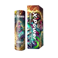 Accu 21700 25A 6000mAh - X Power8.Lieferumfang: 1x Accu 21700 25A 6000mAh - X PowerKapazität: 6000mAh.Flacher positiver Pol.Nennspannung: 3.7 Volt.Maximale Ladespannung: 4.2 Volt.Maximaler Entladestrom (CDM): 25A.Kontinuierlicher Entladestrom (CDC): 20A.13191X- Power Batterien7,40 CHFsmoke-shop.ch7,40 CHF