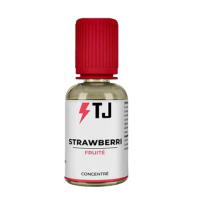 Strawberri - Aroma - High Voltage 30ml von T-Juice GB (DIY)Lieferumfang: 1x Strawberri - Aroma - High Voltage 30ml von T-Juice GB (DIY)Geschmack: Eine ultraleckere Mischung aus Erdbeere, Himbeere und Sahne, die für Liebhaber von fruchtigen und zugleich leckeren Liquids entwickelt wurde.Aroma nicht Pur dampfen!Marke T-JuiceLand GroßbritannienGeschmack Fruchtig &amp; GourmandVerpackung PE-Flasche 30ml mit kindersicherem VerschlussInhalt 30mlSteep Time 3 WochenEmpfohlene Dosierung 10% bis 15%.16591t-juice logo14,90 CHFsmoke-shop.ch14,90 CHF