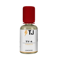 TY-4 Aroma - High Voltage 30ml von T-Juice GB (DIY)Lieferumfang: 1x TY-4 Aroma - High Voltage 30ml von T-Juice GB (DIY)Geschmack: Ein reichhaltiger und harmonischer Klassiker, der durch Noten von Karamell, Haselnuss und einem Hauch von Rohrzucker für eine leckere Süße verfeinert wird.Aroma nicht Pur dampfen!Marke T-JuiceLand GroßbritannienGeschmack TabakVerpackung PE-Flasche 30ml mit kindersicherem VerschlussInhalt 30mlSteep Time 3 WochenEmpfohlene Dosierung 10% bis 15%.16595t-juice logo14,90 CHFsmoke-shop.ch14,90 CHF