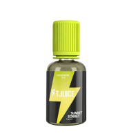 Sunset Sorbe - Aroma - High Voltage 30ml von T-Juice GB (DIY)Lieferumfang: 1x Sunset Sorbe - Aroma - High Voltage 30ml von T-Juice GB (DIY)Geschmack: Ein vibrierendes Duo aus gelber Zitrone und Limette, begleitet von der duftenden Süße der Ananas. Das Ganze wird durch ein eiskaltes Sorbet verfeinert, für ein frisches und exotisches Dampfen.Aroma nicht Pur dampfen!Marke T-JuiceLand GroßbritannienGeschmack Drink &amp; FruchtigVerpackung PE-Flasche 30ml mit kindersicherem VerschlussInhalt 30mlSteep Time 3 WochenEmpfohlene Dosierung 10%-15%.16599t-juice logo14,90 CHFsmoke-shop.ch14,90 CHF