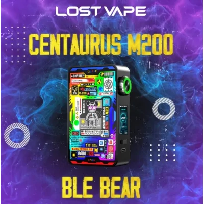 Box Centaurus M200 BLE BEAR - 10th Anniversary Limited Edition - Lost VapeDer Centaurus kehrt mit einer ganz besonderen Deklination zum 10-jährigen Jubiläum der Marke Lost Vape zurück.Funktioniert mit zwei 18650er Akkus, die sich über USB-C schnell auf 2A aufladen lassen.Einstellbare Leistung bis zu 200 Watt dank des Rädchens um den Switch.Paneele austauschbar mit früheren Centaurus-Versionen.Zuverlässiger und leistungsstarker Quest 2.0-Chipsatz.16606Lost Vape89,90&nbsp;CHFsmoke-shop.ch89,90&nbsp;CHF