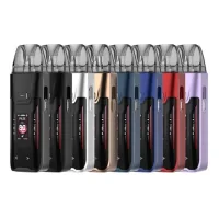 Luxe XR Max 2 Kit - Vaporesso - 3200 mAh - USB C - 80 Watt Podset- vers. FarbenDer Luxe XR Max von Vaporesso, eine echte Referenz in der Welt der Pods, enthüllt hier seine zweite Version.Eingebauter 3200mAh-Akku, der schnell mit 2A über USB-C aufgeladen werden kann.Einstellbare Leistung bis zu 80 Watt, die sich automatisch an den erkannten Widerstand anpasst.Fassungsvermögen von 5ml und Befüllung von unten.Kompatibel mit den Widerständen der GTX-Serie und den Kartuschen der Luxe XR-Serie.Einstellbare Airflow perfekt für MTL- bis DL-Züge.Klares und gut lesbares 0,96" TFT-Display.Tolle Lichteffekte dank der RGB-LEDs rund um den BildschirmAktivierung per Knopfdruck.16619Vaporesso46,00&nbsp;CHFsmoke-shop.ch46,00&nbsp;CHF
