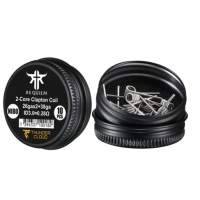 Requiem Fused Clapton Coils Ni80 0.28 Ohm (10pcs) - Thunder Cloud x El Mono VapeadorRequiem Fused Clapton Coils Ni80 0.28 Ohm (10pcs) - Thunder Cloud x El Mono Vapeador Vormontierte Ni80-Coils, die perfekt für den Requiem RBA sind.2-Core Clapton: 26G×2+38G.5 Umdrehungen auf einer 3mmØ-Achse.Wert von 0.28Ω bei Single Coils.Verkauft in Schachteln mit 10Stk.16626Thunder Cloud x EL MONO VAPEADO R14,90 CHFsmoke-shop.ch14,90 CHF