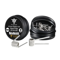 Requiem Fused Clapton Coils Ni80 0.28 Ohm (10pcs) - Thunder Cloud x El Mono VapeadorRequiem Fused Clapton Coils Ni80 0.28 Ohm (10pcs) - Thunder Cloud x El Mono Vapeador Vormontierte Ni80-Coils, die perfekt für den Requiem RBA sind.2-Core Clapton: 26G×2+38G.5 Umdrehungen auf einer 3mmØ-Achse.Wert von 0.28Ω bei Single Coils.Verkauft in Schachteln mit 10Stk.16626Thunder Cloud x EL MONO VAPEADO R9,90 CHFsmoke-shop.ch9,90 CHF