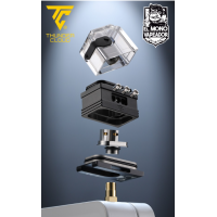 Requiem RBA - Thunder Cloud x El Mono Vapeador (Boro Tank RTA)Der vielseitigste BB-kompatible RBA von Thunder Cloud und El Mono Vapeador ist endlich erhältlich.Single Coil Tray für eine einfache Installation der Coils.6ml Fassungsvermögen und Befüllung von vorne.Extrem starke Anpassung der Airflow, bis zu 40 Kombinationen möglich.Kompatibel mit allen Mods vom Typ Billet Box.Praktischer integrierter 510er-Adapter zum Einlaufen der Coils.Requiem RBA - Thunder Cloud x El Mono Vapeador (Boro Tank RTA)16611CTHULHU MOD - BORO AIO59,90 CHFsmoke-shop.ch59,90 CHF