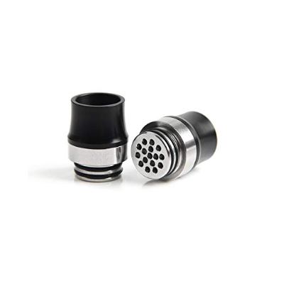 Edelstahl DripTip mit Delrin Aufsatz -Edelstahl DripTip mit Delrin Aufsatz - Air FlowAussendurchmesser13 mmInnendurchmesser9.0 mmLänge25 mmMaterialDelrin, EdelstahlO-Ringe1x O-Ring16371Drip Tip5,00 CHFsmoke-shop.ch5,00 CHF