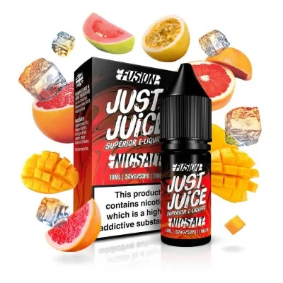 10 ml JUST JUICE - FUSION MANGO & BLOOD ORANGE ON ICE-Lieferumfang: 10 ml JUST JUICE FUSION MANGO &amp; BLOOD ORANGE vers. StärkenEine Geschmacksexplosion, die Sie noch nie zuvor erlebt haben. Unser zweites 50/50 Fusion-Eliquid liefert eine köstliche Mischung aus speziell ausgewählter saftiger Mango, cremiger Passionsfrucht und einem spritzigen mediterranen Mix aus Blutorange, Zitrusfrüchten und Guave. PG / VG 50/50 - 00mg Überdosisertes E-LiquidE-Liquide 10ML vers. StärkenMade in Malaysia - 50 VG 50 PG 0-12mg - Normales Nikotin20mg = Nikotinsalz16645Just Juice - Superier E-Liquids4,50 CHFsmoke-shop.ch4,50 CHF