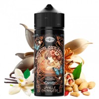 Vanilla Peanut - Potion Curieuse by Curieux - 100 ml in 120 ml100ml 40PG | 60VG Sweet Vanilla Peanut made in FranceLassen Sie sich vom Charme der Potion Curieuse von Curieux verführen. In diesem vom Jugendstil inspirierten Flakon verbirgt sich eine köstliche Vanillenote, die sich mit dem süßen Reichtum von Erdnüssen vermischt und einen weichen und vollmundigen Dampf erzeugt. Ein Meisterwerk für Feinschmecker, gekonnt komponiert mit den ausgezeichneten Capella-Aromen. Fassungsvermögen (ml)100mlPG/VG-Verhältnis oder Vegetol40PG | 60VGGeschmacksrichtungenSüßAromenVanille, ErdnussNikotingehalt in mg/ml0 mgFreies Volumen für Nikotinshots in ml20mlArt der InhalationRDL, DTLHerstellungslandmade in France16648Curieux22,00 CHFsmoke-shop.ch22,00 CHF