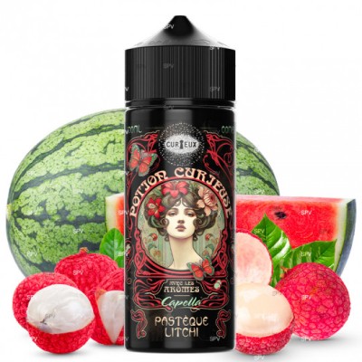 Watermelon Lychee - Potion Curieuse by Curieux - 100 ml in 120 mlWatermelon Lychee - Potion Curieuse by Curieux - 100 ml in 120 ml100ml 40PG | 60VG Fruity Watermelon Lychee made in France Wo Aromen auf Fantasie treffen, wird eine geheimnisvolle und bezaubernde Kreation zum Leben erweckt: Potion Curieuse Watermelon Lychee von Curieux. In diesem fruchtigen Elixier verschmilzt die saftige Frische der Wassermelone nahtlos mit den blumigen und exotischen Noten der Litschi. Ein harmonisches Duo, das durch die kultigen Capella-Aromen, die das Herzstück dieser köstlichen Rezeptur bilden, noch verstärkt wird.Fassungsvermögen (ml)100mlPG/VG-Verhältnis oder Vegetol40PG | 60VGGeschmacksrichtungenSüßAromenPfirsich , MangoNikotingehalt in mg/ml0 mgFreies Volumen für Nikotinshots in ml20mlArt der InhalationRDL, DTLHerstellungslandmade in France16650Curieux22,00 CHFsmoke-shop.ch22,00 CHF Watermelon Lychee - Potion Curieuse by Curieux - 100 ml in 120 mlWatermelon Lychee - Potion Curieuse by Curieux - 100 ml in 120 ml100ml 40PG | 60VG Fruity Watermelon Lychee made in France Wo Aromen auf Fantasie treffen, wird eine geheimnisvolle und bezaubernde Kreation zum Leben erweckt: Potion Curieuse Watermelon Lychee von Curieux. In diesem fruchtigen Elixier verschmilzt die saftige Frische der Wassermelone nahtlos mit den blumigen und exotischen Noten der Litschi. Ein harmonisches Duo, das durch die kultigen Capella-Aromen, die das Herzstück dieser köstlichen Rezeptur bilden, noch verstärkt wird.Fassungsvermögen (ml)100mlPG/VG-Verhältnis oder Vegetol40PG | 60VGGeschmacksrichtungenSüßAromenPfirsich , MangoNikotingehalt in mg/ml0 mgFreies Volumen für Nikotinshots in ml20mlArt der InhalationRDL, DTLHerstellungslandmade in France16650Curieux22,00 CHFsmoke-shop.ch22,00 CHF