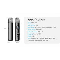 Kit Pod VSEE One 1000mAh - Hellvape - USB C - Air FlowDer brandneue Pod VSEE One von Hellvape: raffiniertes Design, präzises Dampfen.Kit Pod VSEE One 1000mAh - Hellvape - USB C - Air FlowDer brandneue Pod VSEE One von Hellvape: raffiniertes Design, präzises Dampfen.Eingebauter 1000mAh Akku, der über USB-C aufgeladen wird.4 einstellbare Leistungsstufen bis maximal 30 Watt, die sich je nach eingelegter Kartusche automatisch anpassen.2ml Fassungsvermögen und seitliche Befüllung.Patrone mit eingebauter Spule (0.8Ω). Kompatibel mit Vsee Serie Patronen.Einstellbare Luftstrom, perfekt für MTL zu RDL ziehen.4 Batteriestufen abhängig von der Anzahl der Kreise.Dynamischer Farbbildschirm mit anpassbaren Themen.Automatische Aktivierung durch Inhalation.16666Hellvape12,50 CHFsmoke-shop.ch12,50 CHF Kit Pod VSEE One 1000mAh - Hellvape - USB C - Air FlowDer brandneue Pod VSEE One von Hellvape: raffiniertes Design, präzises Dampfen.Kit Pod VSEE One 1000mAh - Hellvape - USB C - Air FlowDer brandneue Pod VSEE One von Hellvape: raffiniertes Design, präzises Dampfen.Eingebauter 1000mAh Akku, der über USB-C aufgeladen wird.4 einstellbare Leistungsstufen bis maximal 30 Watt, die sich je nach eingelegter Kartusche automatisch anpassen.2ml Fassungsvermögen und seitliche Befüllung.Patrone mit eingebauter Spule (0.8Ω). Kompatibel mit Vsee Serie Patronen.Einstellbare Luftstrom, perfekt für MTL zu RDL ziehen.4 Batteriestufen abhängig von der Anzahl der Kreise.Dynamischer Farbbildschirm mit anpassbaren Themen.Automatische Aktivierung durch Inhalation.16666Hellvape12,50 CHFsmoke-shop.ch12,50 CHF