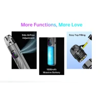 Kit Pod VSEE One 1000mAh - Hellvape - USB C - Air FlowDer brandneue Pod VSEE One von Hellvape: raffiniertes Design, präzises Dampfen.Kit Pod VSEE One 1000mAh - Hellvape - USB C - Air FlowDer brandneue Pod VSEE One von Hellvape: raffiniertes Design, präzises Dampfen.Eingebauter 1000mAh Akku, der über USB-C aufgeladen wird.4 einstellbare Leistungsstufen bis maximal 30 Watt, die sich je nach eingelegter Kartusche automatisch anpassen.2ml Fassungsvermögen und seitliche Befüllung.Patrone mit eingebauter Spule (0.8Ω). Kompatibel mit Vsee Serie Patronen.Einstellbare Luftstrom, perfekt für MTL zu RDL ziehen.4 Batteriestufen abhängig von der Anzahl der Kreise.Dynamischer Farbbildschirm mit anpassbaren Themen.Automatische Aktivierung durch Inhalation.16666Hellvape12,50 CHFsmoke-shop.ch12,50 CHF Kit Pod VSEE One 1000mAh - Hellvape - USB C - Air FlowDer brandneue Pod VSEE One von Hellvape: raffiniertes Design, präzises Dampfen.Kit Pod VSEE One 1000mAh - Hellvape - USB C - Air FlowDer brandneue Pod VSEE One von Hellvape: raffiniertes Design, präzises Dampfen.Eingebauter 1000mAh Akku, der über USB-C aufgeladen wird.4 einstellbare Leistungsstufen bis maximal 30 Watt, die sich je nach eingelegter Kartusche automatisch anpassen.2ml Fassungsvermögen und seitliche Befüllung.Patrone mit eingebauter Spule (0.8Ω). Kompatibel mit Vsee Serie Patronen.Einstellbare Luftstrom, perfekt für MTL zu RDL ziehen.4 Batteriestufen abhängig von der Anzahl der Kreise.Dynamischer Farbbildschirm mit anpassbaren Themen.Automatische Aktivierung durch Inhalation.16666Hellvape12,50 CHFsmoke-shop.ch12,50 CHF