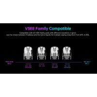 Kit Pod VSEE One 1000mAh - Hellvape - USB C - Air FlowDer brandneue Pod VSEE One von Hellvape: raffiniertes Design, präzises Dampfen.Kit Pod VSEE One 1000mAh - Hellvape - USB C - Air FlowDer brandneue Pod VSEE One von Hellvape: raffiniertes Design, präzises Dampfen.Eingebauter 1000mAh Akku, der über USB-C aufgeladen wird.4 einstellbare Leistungsstufen bis maximal 30 Watt, die sich je nach eingelegter Kartusche automatisch anpassen.2ml Fassungsvermögen und seitliche Befüllung.Patrone mit eingebauter Spule (0.8Ω). Kompatibel mit Vsee Serie Patronen.Einstellbare Luftstrom, perfekt für MTL zu RDL ziehen.4 Batteriestufen abhängig von der Anzahl der Kreise.Dynamischer Farbbildschirm mit anpassbaren Themen.Automatische Aktivierung durch Inhalation.16666Hellvape18,90 CHFsmoke-shop.ch18,90 CHF