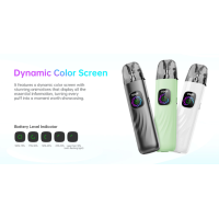 Kit Pod VSEE One 1000mAh - Hellvape - USB C - Air FlowDer brandneue Pod VSEE One von Hellvape: raffiniertes Design, präzises Dampfen.Kit Pod VSEE One 1000mAh - Hellvape - USB C - Air FlowDer brandneue Pod VSEE One von Hellvape: raffiniertes Design, präzises Dampfen.Eingebauter 1000mAh Akku, der über USB-C aufgeladen wird.4 einstellbare Leistungsstufen bis maximal 30 Watt, die sich je nach eingelegter Kartusche automatisch anpassen.2ml Fassungsvermögen und seitliche Befüllung.Patrone mit eingebauter Spule (0.8Ω). Kompatibel mit Vsee Serie Patronen.Einstellbare Luftstrom, perfekt für MTL zu RDL ziehen.4 Batteriestufen abhängig von der Anzahl der Kreise.Dynamischer Farbbildschirm mit anpassbaren Themen.Automatische Aktivierung durch Inhalation.16666Hellvape18,90 CHFsmoke-shop.ch18,90 CHF