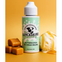The Lancashire Creamery - Butterscotch ICE Cream Deluxe - 0mg 100ml ShortfilThe Lancashire Creamery - Butterscotch ICE Cream Deluxe - 0mg 100ml ShortfilAn alle Butterscotch-Liebhaber! Das The Lancashire Butterscotch Ice Cream Deluxe Liquid bietet eine köstliche Kombination aus cremigem Butterscotch und milchiger Eiscreme-Note, die einfach nur lecker ist. 70% | 30% VG / PGDessert: Vanilla, Milchshake16519The Lancashire Creamery - UK24,90 CHFsmoke-shop.ch24,90 CHF