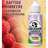 The Lancashire Creamery - Raspberry Custard - 0mg 100ml ShortfilThe Lancashire Creamery - Raspberry Custard - 0mg 100ml ShortfilThe Lancashire Creamery - Himbeer mit Vanille die cremig und lecker ist und perfekt für einen süssen Geschmack am Tag ist.70% | 30% VG / PGDessert: Vanilla, Milchshake16510The Lancashire Creamery - UK24,90 CHFsmoke-shop.ch24,90 CHF