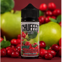 Chuffed Fruits - Apple & Cranberry 0mg 100ml Shortfill E-LiquidChuffed Fruits - Apple &amp; Cranberry 0mg 100ml Shortfill E-LiquidApfel gepaart mit Cranberry , fruchtig lecker Inhalt: 100mlNikotingehalt: 0 mgMischverhältnis: 30% PG / 70% VGInhaltstoffe: Propylenglykol, pflanzliches Glyzerin, Aromen 9603Chuffed Premium UK Liquids14,90 CHFsmoke-shop.ch14,90 CHF