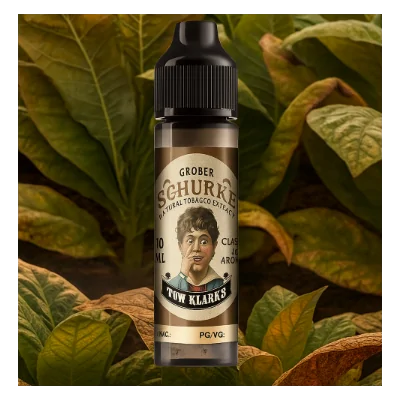 Tom Klark - Grober Schurke - Aroma (NET) Longfill LiquidGrober Schurke von Tom Klark ist eine fein abgestimmte Mischung naturreiner Tabakextrakte aus Virginia, Latakia und Kentucky Tabak. In diesem sogenannten NET Liquid (Natural Extracted Tobacco) vereinen sich das rauchige Aroma des Latakia, der kräftige Charakter des Kentucky und die Süsse der Virginialaubblätter zu einem perfekt ausbalancierten und harmonischen Tabakgenuss. Grober Schurke ist trotz seines Namens harmonisch, sanft cremig und dennoch robust und würzig. über geniessen kann.Lieferumfang: 1 x Tom Klark - Grober Schurke - Aroma 10ml in 60ml FlascheGeschmacksrichtung:TabakextraktHerkunft:DEPG:30%VG:70%14325tom Klarks Liquid13,90 CHFsmoke-shop.ch13,90 CHF