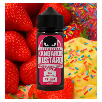 100 ml Strawberry Kangaroo Kustard von Cloud Thieves - shortfillLieferumfang: 100 ml Strawberry Kangaroo KustardGeschmack: Kangaroo Custard mit süßer Erdbeere in einer köstlichen Vanillepudding-Vape-Mischung gemischt mit Vanille-Zuckerguss und Regenbogen-Streuseln! Erdbeer- und Dessert-Vape-Fans werden sich freuen! Kangaroo Kustard Strawberry Roo ist ein hoher VG-Wert, der dichte und aromatische Dampfwolken erzeugt.80/20 VG/PG7832Cloud Thives - Premium Liquid aus USA13,90 CHFsmoke-shop.ch13,90 CHF 100 ml Strawberry Kangaroo Kustard von Cloud Thieves - shortfillLieferumfang: 100 ml Strawberry Kangaroo KustardGeschmack: Kangaroo Custard mit süßer Erdbeere in einer köstlichen Vanillepudding-Vape-Mischung gemischt mit Vanille-Zuckerguss und Regenbogen-Streuseln! Erdbeer- und Dessert-Vape-Fans werden sich freuen! Kangaroo Kustard Strawberry Roo ist ein hoher VG-Wert, der dichte und aromatische Dampfwolken erzeugt.80/20 VG/PG7832Cloud Thives - Premium Liquid aus USA13,90 CHFsmoke-shop.ch13,90 CHF