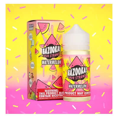 100 ml Watermelon Sour Straws by BazookaLieferumfang:  100 ml Watermelon Sour Straws by Bazooka Geschmack: Sour Watermelon straws that tastes exactly like the real candy. Indulge your sweet tooth and your craving for a bit of sour love with this fantastic e liquid. This watermelon features a dual sweetness and sour flavor that blends together in a union of great enjoymentFüllmenge:  100 ml3892Bazooka Liquids USA22,90 CHFsmoke-shop.ch22,90 CHF