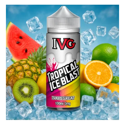 100 ml - Tropical ICE Blast - I VG Classic - shortfill100 ml - Tropical ICE Blast - I VG Classic - shortfillGeschmack: IVG's Tropical Ice Blast 100ml Shortfill ist eine lebendige Mischung aus Wassermelone und Kiwi, serviert auf Eis. Genießen Sie köstliche süße und spritzige Früchte, abgerundet mit Kühle beim Einatmen.Der britische Hersteller von Premium-E-Liquids IVG präsentiert eine Reihe von geschmacksintensiven Fruchtkombinationen, die vor frischem Aroma nur so strotzen. Gemischt mit nur den feinsten Zutaten zu einem 70/30 Verhältnis und erhältlich in großzügigen 100ml Flaschen mit 0mg Nikotin, die Platz für 2 Nik-Shots bieten.14464I VG (I Vape Great) Premium Liquids22,90&nbsp;CHFsmoke-shop.ch22,90&nbsp;CHF