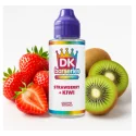 Donut King Bar - Strawberry Kiwi - Shortfill 100 ml - 0mg
