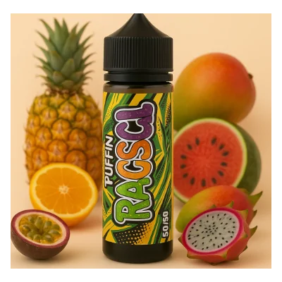Puffin Rascal 50:50 Series Tropical - ShortfillLieferumfang: Puffin Rascal Tropical ist ein kompletter Mix aus exotischen tropischen Früchten des Sommers, der Lust auf mehr und mehr macht!100ML 50/50 VG/PG Inhalt: 100mlNikotingehalt: 0 mgMischverhältnis: 50% PG / 50% VGInhaltstoffe: Propylenglykol, pflanzliches Glyzerin, Aromen 15744Puffin Rascal15,80 CHFsmoke-shop.ch15,80 CHF