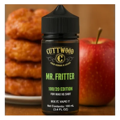 100 ml Mr Fritter von Cuttwood - shortfillLieferumfang:100 ml Mr Fritter von Cuttwood - shortfillGeschmack: Apfelkuchen mit ZimtMr. Fritter ist eine Dessertmischung, die den köstlichen Geschmack eines mit Zimt bestreuten Apfelkuchens einfängt, um ein köstliches Vape-Liquid mit einem reichhaltigen Ausatem zu schaffen.120 ml Flasche mit 100 ml E-liquid gefüllt 0mg verstärktes Aroma (zum Pur dampfen oder zum beimischen von Nikotinshots. 7103Cuttwood Liquids24,90 CHFsmoke-shop.ch24,90 CHF