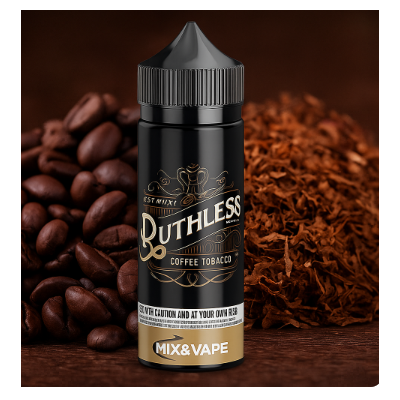 100 ml Ruthless Tobacco - COFFEE TOBACCO 0MG ShortfillLieferumfang: 1x RUTHLESS TOBACCO - COFFEE TOBACCO 0MG 100ML SHORTFILLGeschmack: Coffee Tobacco by Ruthless features a distinctive tobacco flavour with dark notes on inhale complemented by a roasted coffee on exhale.Coffee Tobacco by Ruthless comes as a 100ml vape juice containing no nicotine. There's space for nicotine to be added if desired.70% / 30% | VG / PG 8331Ruthless24,90 CHFsmoke-shop.ch24,90 CHF 100 ml Ruthless Tobacco - COFFEE TOBACCO 0MG ShortfillLieferumfang: 1x RUTHLESS TOBACCO - COFFEE TOBACCO 0MG 100ML SHORTFILLGeschmack: Coffee Tobacco by Ruthless features a distinctive tobacco flavour with dark notes on inhale complemented by a roasted coffee on exhale.Coffee Tobacco by Ruthless comes as a 100ml vape juice containing no nicotine. There's space for nicotine to be added if desired.70% / 30% | VG / PG 8331Ruthless24,90 CHFsmoke-shop.ch24,90 CHF
