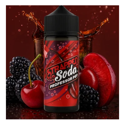 100 ml PROFESSOR PEP - STRAPPED SODAS LiquidLieferumfang:  Professor Pep - Strapped Sodas Liquid Geschmack: Perfekte Soda bei der Kirschen auf Brombeere treffen.Flasche: 100 ml Liquid in einer 120ml Chubby Gorilla Flasche mit Kunststoff Schraubkappe Herstellungsland: UK---------------------------------------------------------------------------------------------------------- LIEFERUMFANG100 ml Strapped Soda Aroma---------------------------------------------------------------------------------------------------------- Geschmacksrichtung:Brombeere, Kirsche9185Strapped Soda Liquids22,90 CHFsmoke-shop.ch22,90 CHF