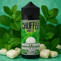CHUFFED SWEETS - SWEET MINT BUBBLEGUM 0MG 100ML SHORTFILLCHUFFED DESSERT - SWEET MINT BUBBLEGUM 0MG 100ML SHORTFILLSweet Mint Bubblegum von Chuffed Sweets ist ein süßer Pfefferminz und Spearmint den ganzen Tag Bubblegum vape.Sweet Mint Bubblegum von Chuffed Sweets kommt als 100ml Vape-Saft mit 0 Nikotin. In der Flasche ist Platz für die Zugabe von Nikotin, falls erforderlich.70 / 30 | VG / PG10408Chuffed Premium UK Liquids8,90 CHFsmoke-shop.ch8,90 CHF
