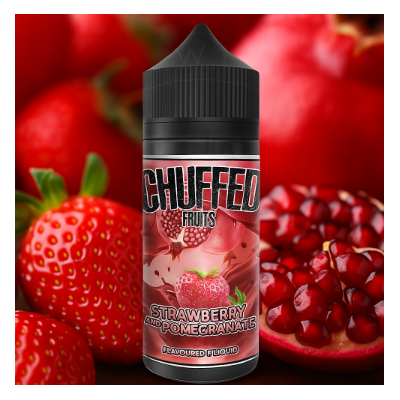 CHUFFED FRUITS - Strawberry & Pomegranate 0MG 100ML SHORTFILL E-LIQUIDCHUFFED FRUITS - Strawberry &amp; Pomegranate 0MG 100ML SHORTFILL E-LIQUIDStrawberry Pomegranate von Chuffed Fruits zeichnet sich durch den Geschmack frisch gepflückter Erdbeeren aus, die Ihre Geschmacksknospen mit einem zuckersüßen Geschmack verwöhnen. Der hinzugefügte Granatapfel sorgt für einen Hauch von Schärfe, der beide Geschmacksrichtungen zusammenbringt.Strawberry Pomegranate von Chuffed Fruits ist eine 100ml Shortfill mit 0mg Nikotin, dieses kann bei Bedarf hinzugefügt werden. 70% | 30% VG / PGTweet Teilen Inhalt: 100mlNikotingehalt: 0 mgMischverhältnis: 30% PG / 70% VGInhaltstoffe: Propylenglykol, pflanzliches Glyzerin, Aromen 11723Chuffed Premium UK Liquids14,90 CHFsmoke-shop.ch14,90 CHF